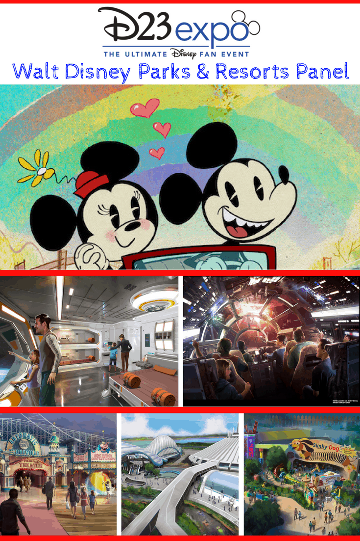 Walt Disney Parks and Resorts announcements at D23 Expo