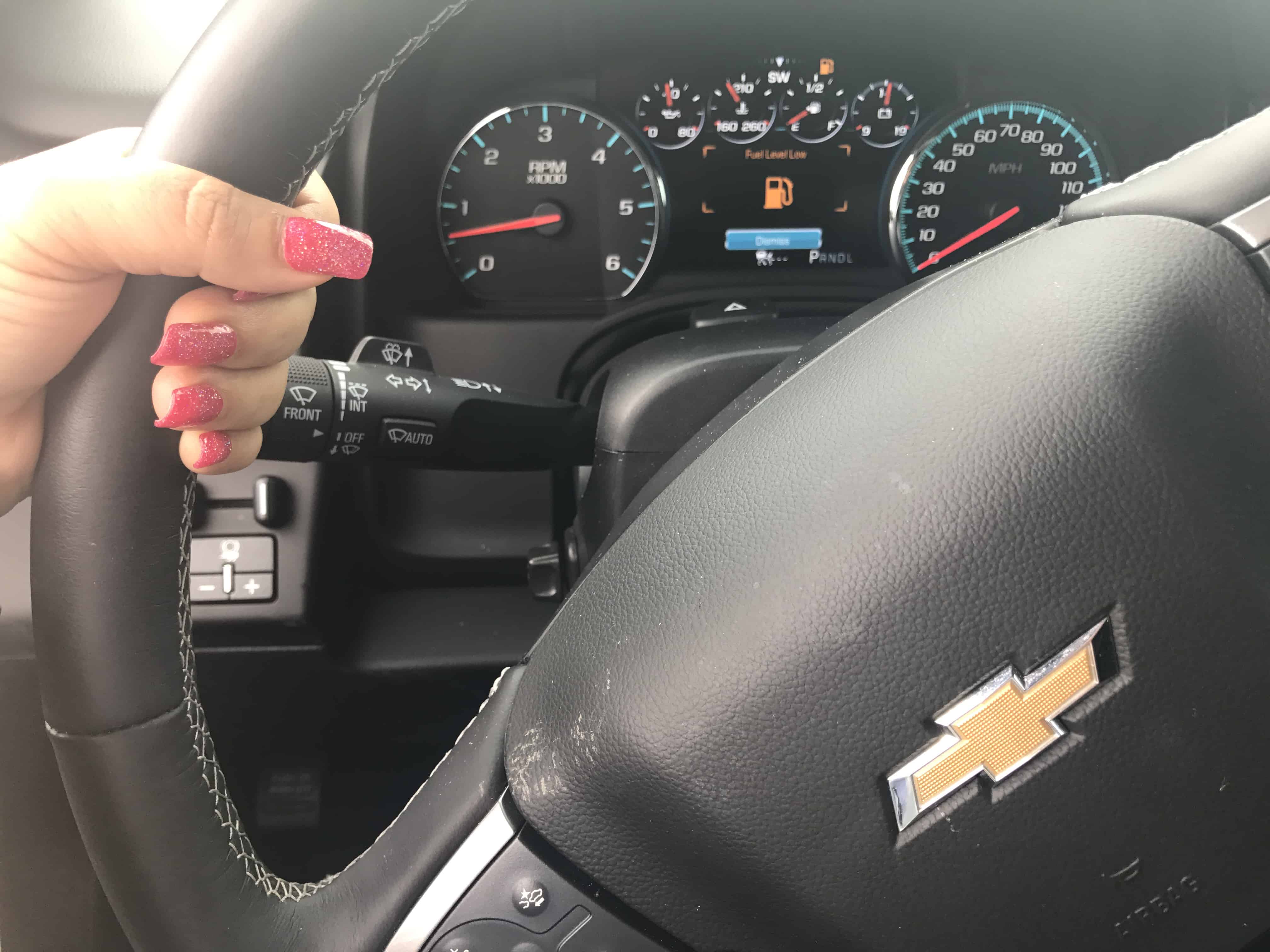 Fort Worth Texas Influencer Elayna Fernandez drives Chevy Tahoe to San Antonio