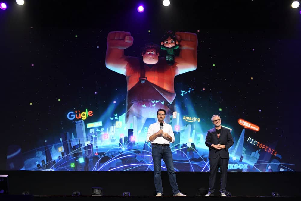 D23 EXPO 2017 - Friday, July 14, 2017 - The Ultimate Disney Fan Event - brings together all the worlds of Disney under one roof for three packed days of presentations, pavilions, experiences, concerts, sneak peeks, shopping, and more. The event, which takes place July 14-16 at the Anaheim Convention Center, provides fans with unprecedented access to Disney films, television, games, theme parks, and celebrities. (Disney/Image Group LA) PHIL JOHNSTON, RICH MOORE