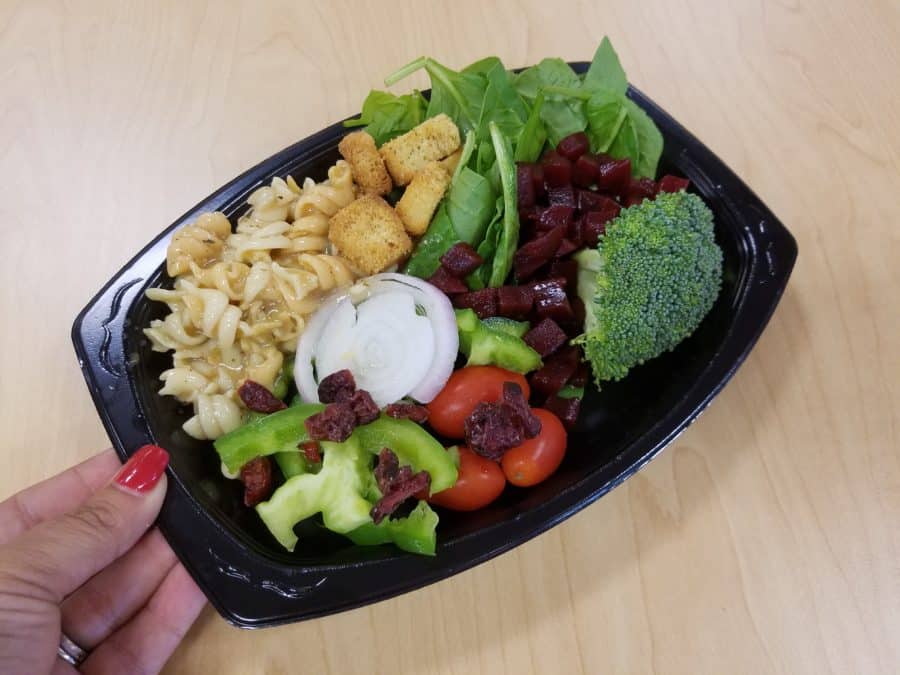 Chuck E Cheeses salad