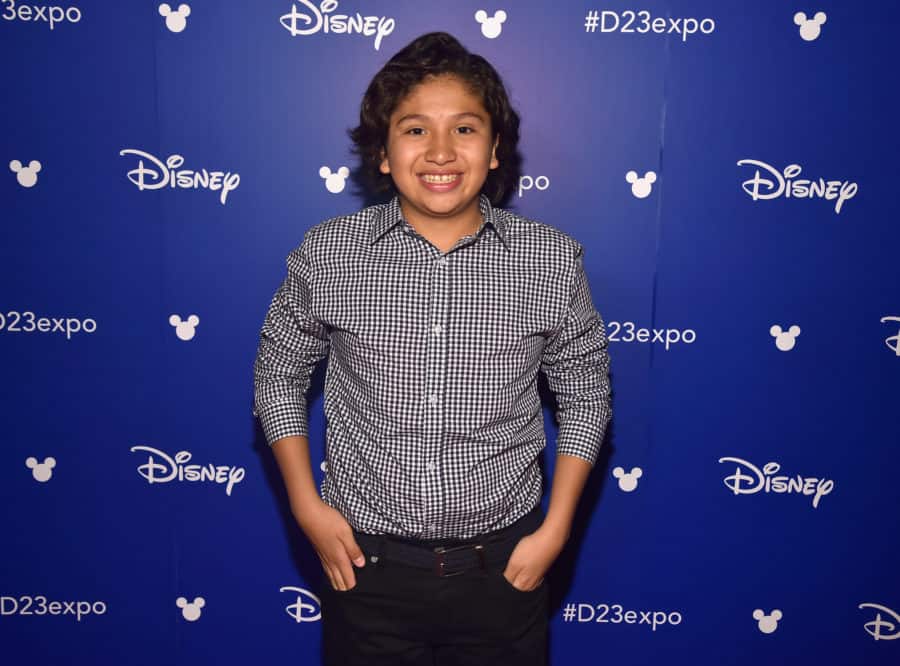 ANAHEIM, CA - JULY 14:  Actor Anthony Gonzalez of COCO took part today in the Walt Disney Studios animation presentation at Disney's D23 EXPO 2017 in Anaheim, Calif. COCO will be released in U.S. theaters on November 22, 2017.  (Photo by Alberto E. Rodriguez/Getty Images for Disney) *** Local Caption *** Anthony Gonzalez