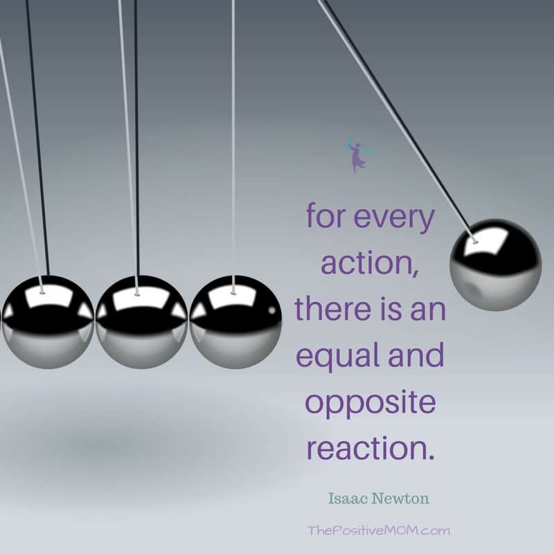 For every action, there is an equal and opposite reaction - quote