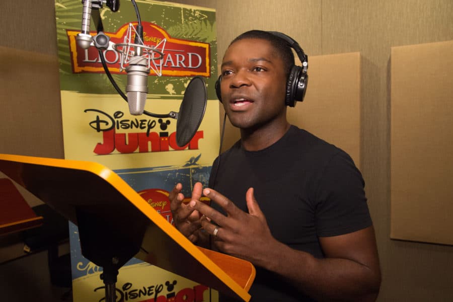 THE LION GUARD - David Oyelowo recording session. (Disney Junior/Phil McCarten) DAVID OYELOWO