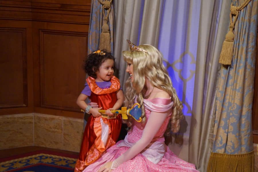 Walt Disney World with Your Preschooler - Princess Aurora - Sleeping Beauty