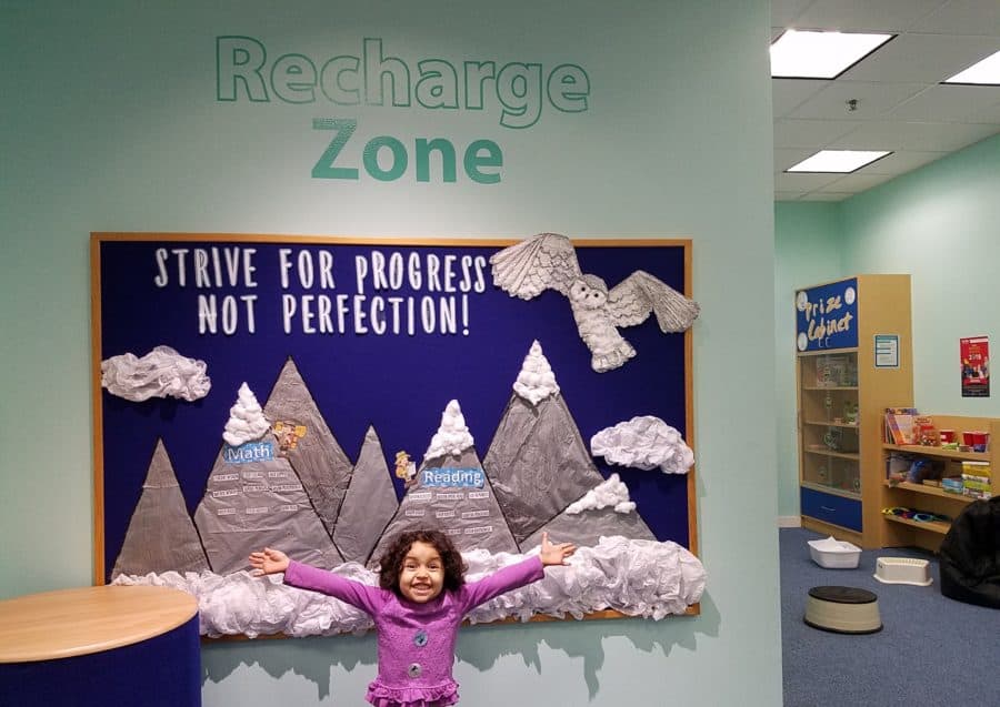 Recharge Zone at Explore Horizons tutoring center in DFW
