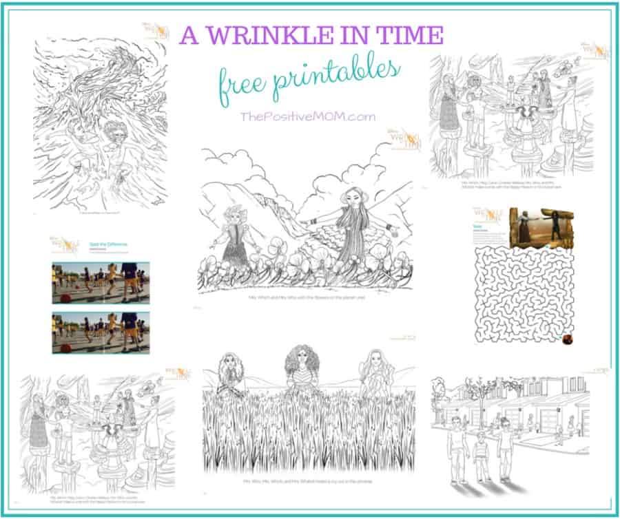 A Wrinkle in Time - Free Printables