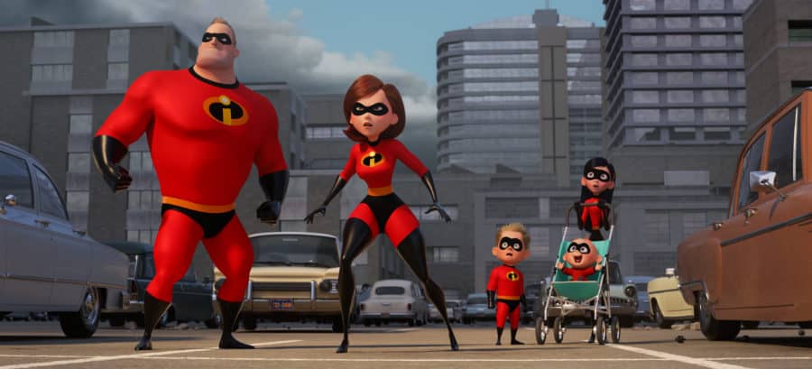 SUPER FAMILY -- In Disney Pixar’s “Incredibles 2,” Helen (voice of Holly Hunter) is in the spotlight, while Bob (voice of Craig T. Nelson) navigates the day-to-day heroics of “normal” life at home when a new villain hatches a brilliant and dangerous plot that only the Incredibles can overcome together. Also featuring the voices of Sarah Vowell as Violet and Huck Milner as Dash, “Incredibles 2” opens in U.S. theaters on June 15, 2018. ©2017 Disney•Pixar. All Rights Reserved.