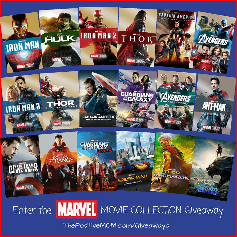 Enter the Marvel Movie Collection Giveaway