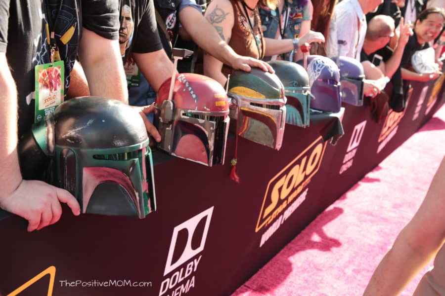 Fans await the world premiere of ÒSolo: A Star Wars StoryÓ in Hollywood on May 10, 2018..(Photo: Alex J. Berliner/ABImages).