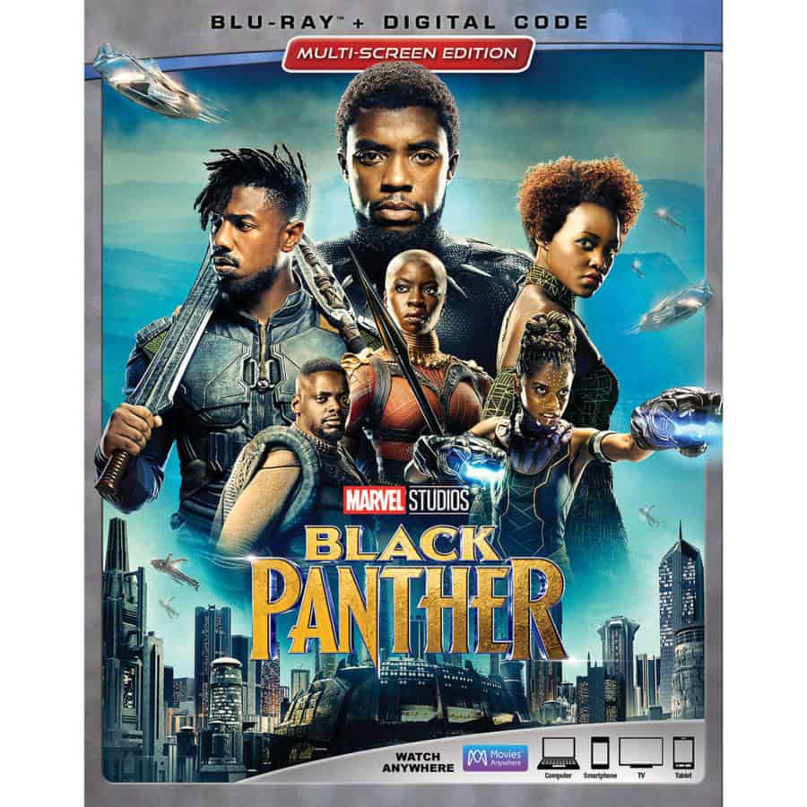 Marvel Studios Black Panther - BluRay Digital DVD 