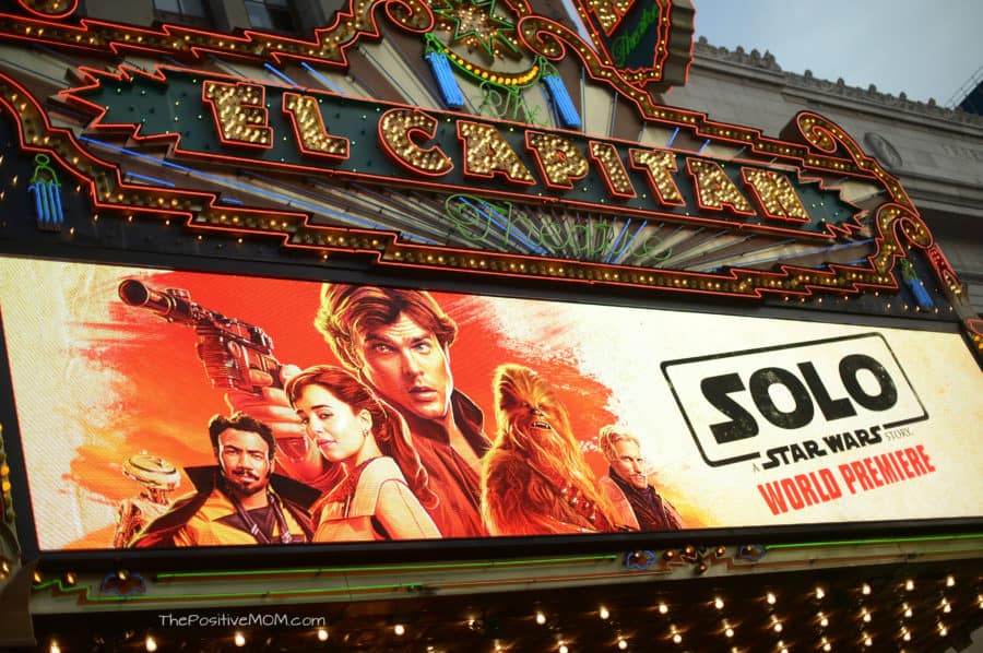 HOLLYWOOD, CA - MAY 10: View of atmosphere at the world premiere of “Solo: A Star Wars Story” in Hollywood on May 10, 2018. (Photo by Charley Gallay/Getty Images for Disney)