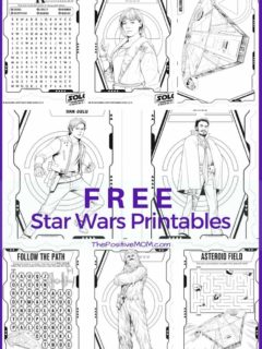 Free StarWars printables - Han Solo A Star Wars Story