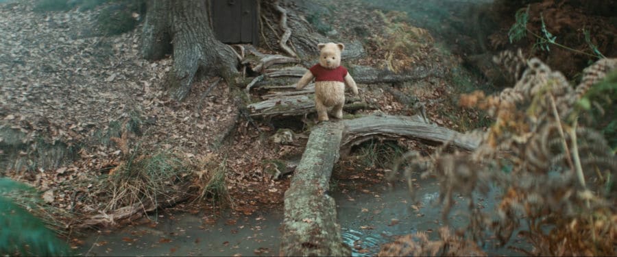 Winne the Pooh in Disney’s live-action adventure CHRISTOPHER ROBIN.