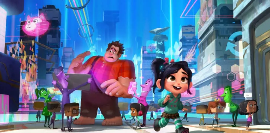 “Ralph Breaks the Internet: Wreck-It Ralph 2” leaves Litwak’s video arcade behind, venturing into the uncharted, expansive and thrilling world of the internet—which may or may not survive Ralph’s wrecking. Video game bad guy Ralph (voice of John C. Reilly) and fellow misfit Vanellope von Schweetz (voice of Sarah Silverman) must risk it all by traveling to the world wide web in search of a replacement part to save Vanellope’s video game, Sugar Rush. In way over their heads, Ralph and Vanellope rely on the citizens of the internet—the netizens—to help navigate their way, including a webite entrepreneur named Yesss (voice of Taraji P. Henson), who is the head algorithm and the heart and soul of trend-making site “BuzzzTube.” Directed by Rich Moore (“Zootopia,” “Wreck-It Ralph”) and Phil Johnston (co-writer “Wreck-It Ralph,” “Cedar Rapids,” co-writer “Zootopia,”), and produced by Clark Spencer (“Zootopia,” “Wreck-It Ralph,” “Bolt”), “Ralph Breaks the Internet: Wreck-Ralph 2” hits theaters on Nov. 21, 2018.
