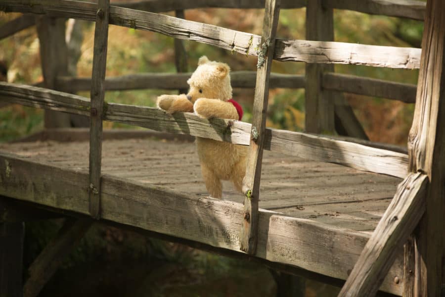 Winnie the Pooh in Disney’s live-action adventure CHRISTOPHER ROBIN.