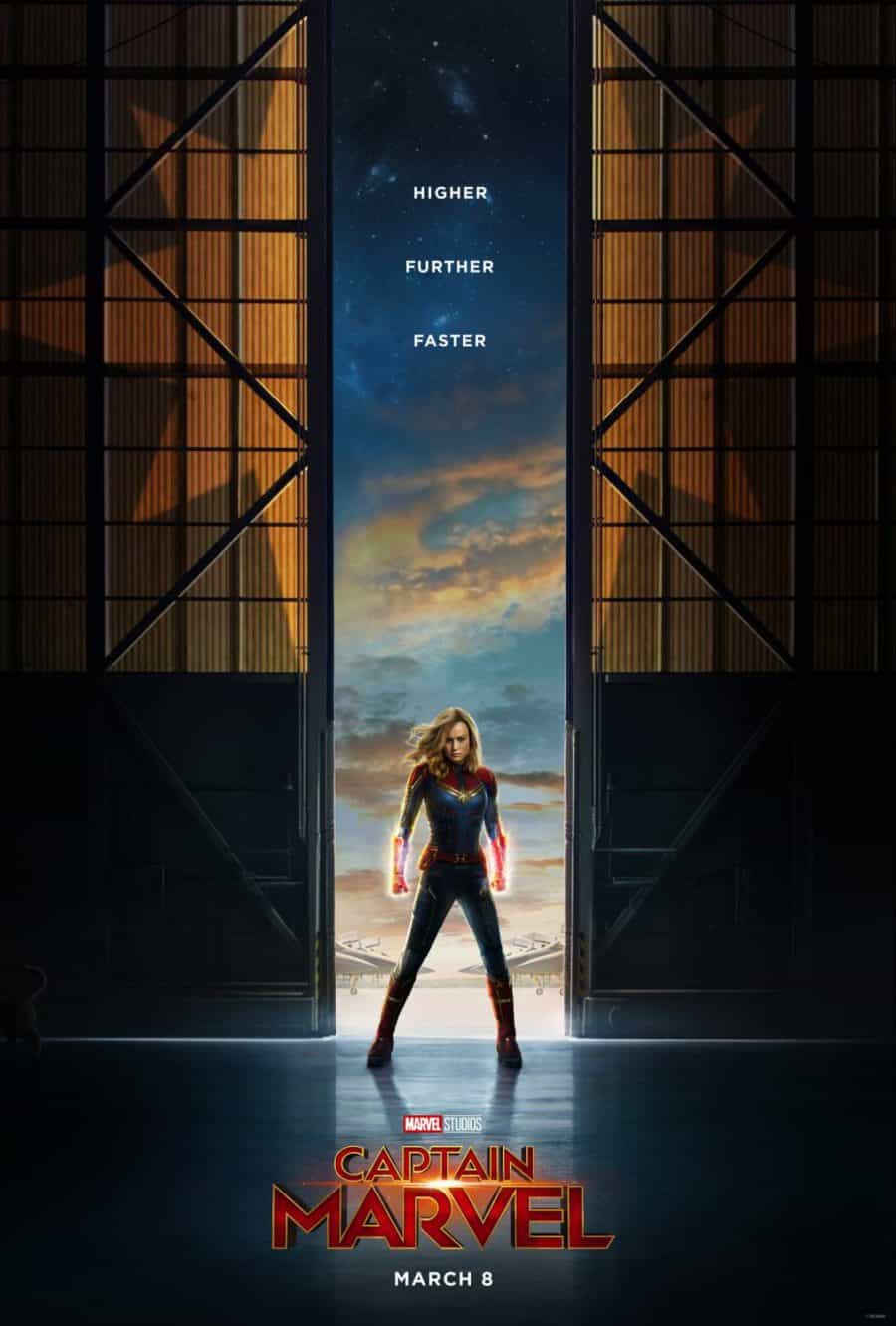 Marvel Studios' CAPTAIN MARVEL..Carol Danvers/Captain Marvel (Brie Larson)...©Marvel Studios 2019