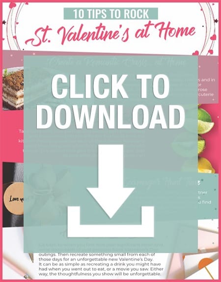 10 tips to rock St. Valentine's Day at home