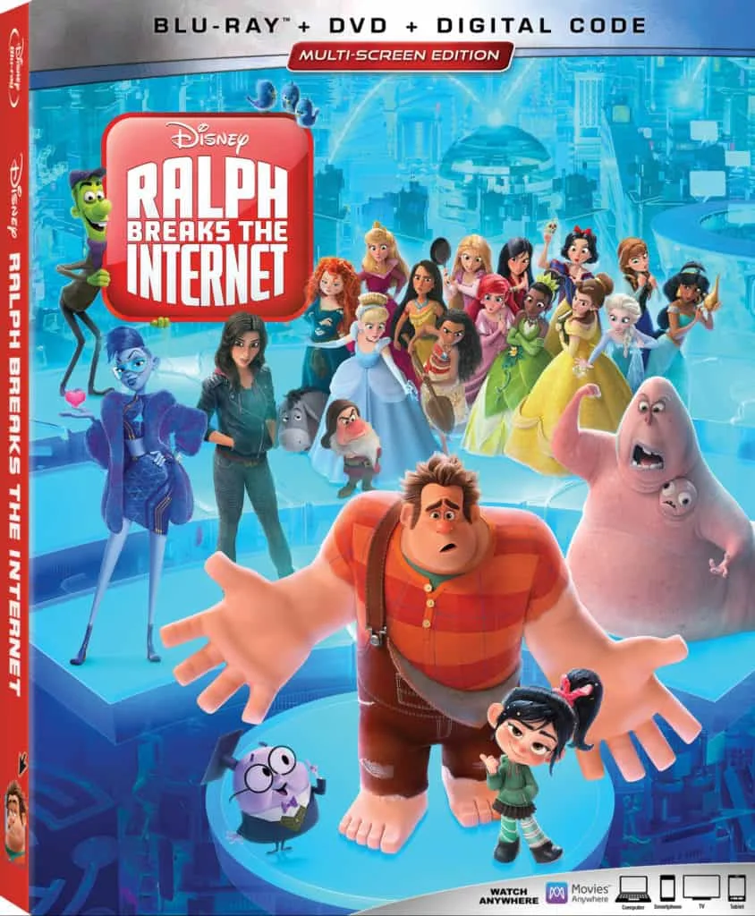 Ralph Breaks The Internet Bluray Release