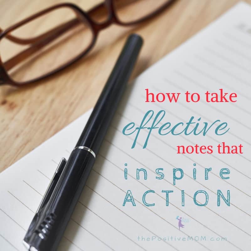 How to Take Effective Notes