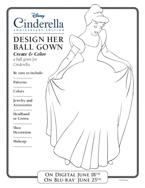 How to design Cinderella ball gown