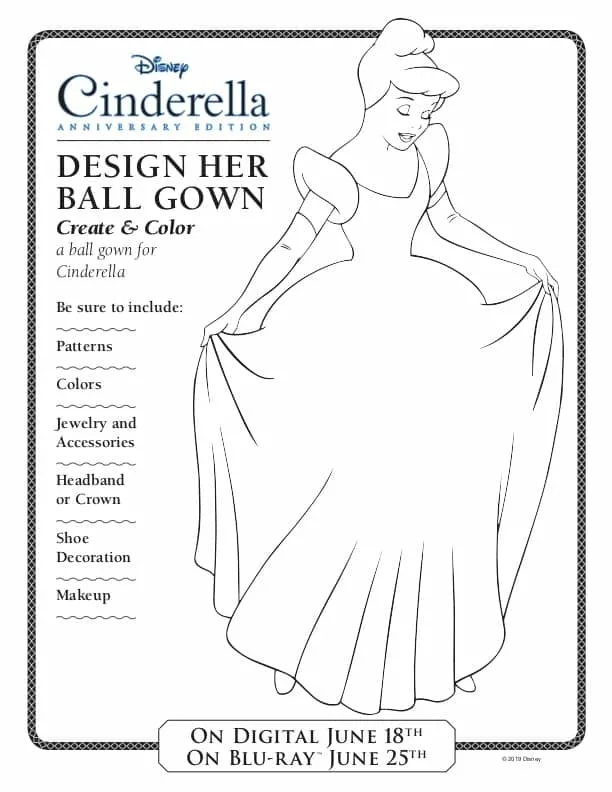 FREE PDF PATTERN size 5 New Cinderella Gown Pattern  Princess dress  patterns Gown pattern Cinderella dresses