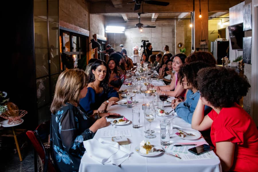 AARP disrupt aging - cincuentaneros influencer dinner WeAllGrow Latina  - Latina bloggers / Latina Influencers