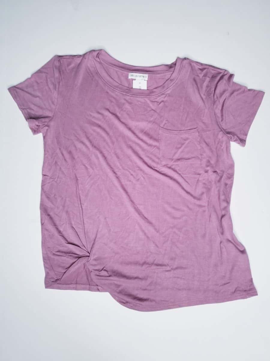 Stitch Fix Kids Crown of Hearts Bee Side Twist Front Pocket Tee