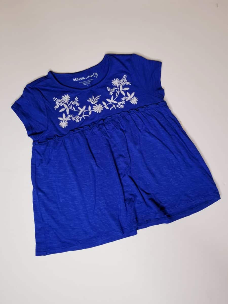 Stitch Fix Kids Design History Mili Embroidery Detail Babydoll Top