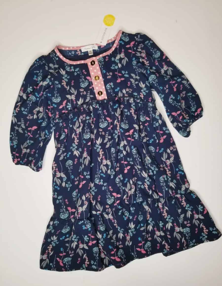 Stitch Fix Kids Persaya Girl Jessa Babydoll Drop Waist Dress