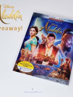 Disney Aladdin Live Action Blu-Ray Giveaway
