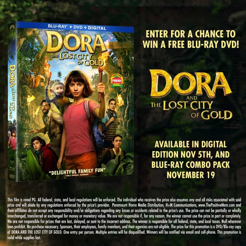 Dora and the Lost City of Gold Bluray
