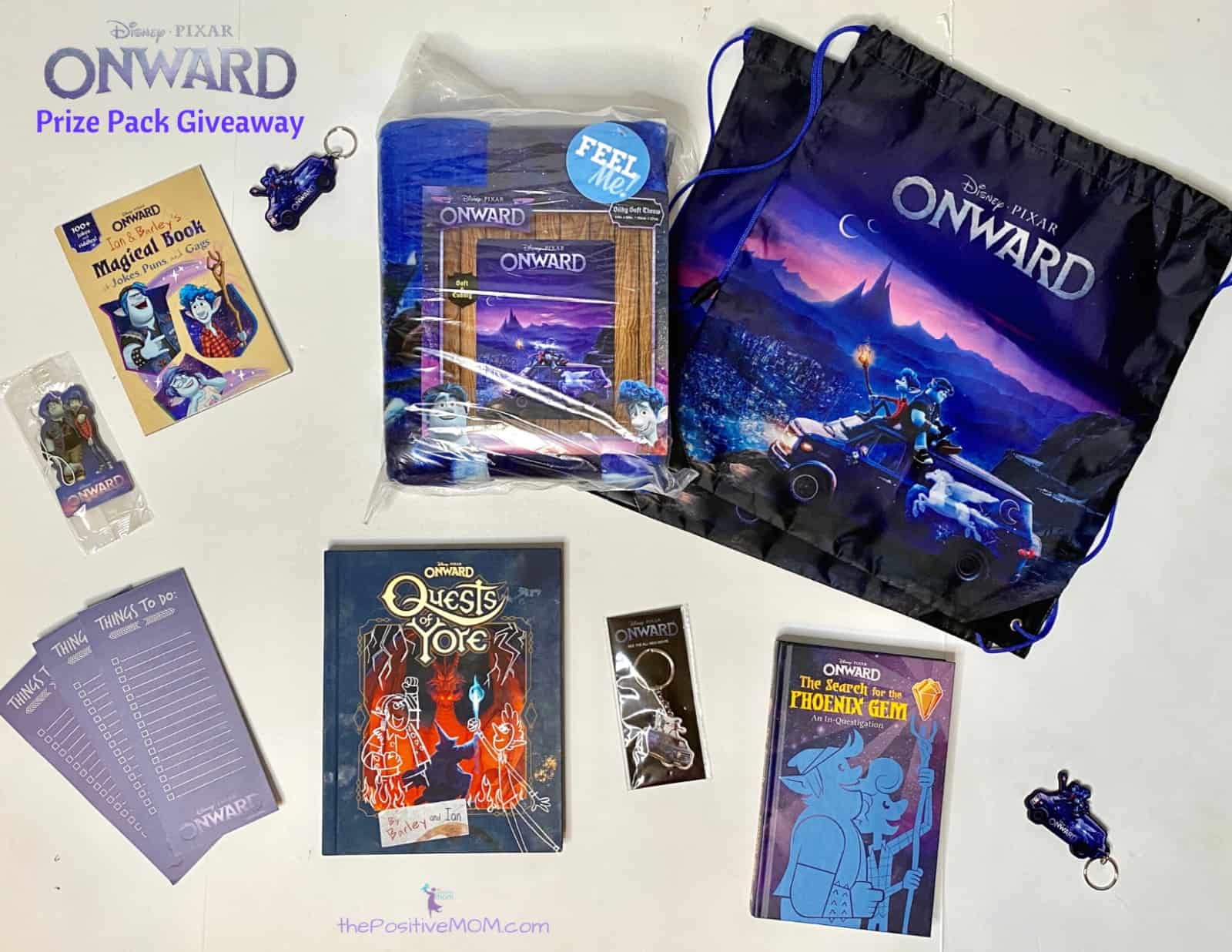 Disney Pixar ONWARD prize pack giveaway