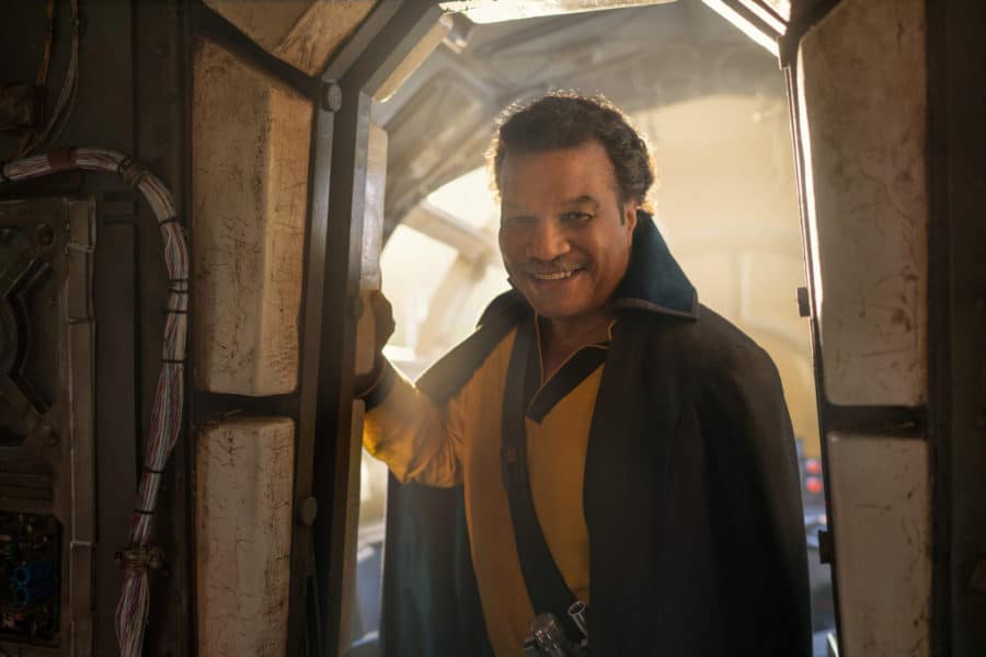 Lando Calrissian (Billy Dee Williams) in STAR WARS:  THE RISE OF SKYWALKER.