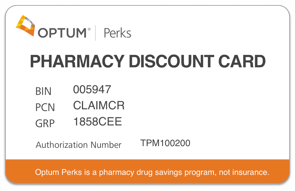 The Positive MOM Optum Perks Discount Card