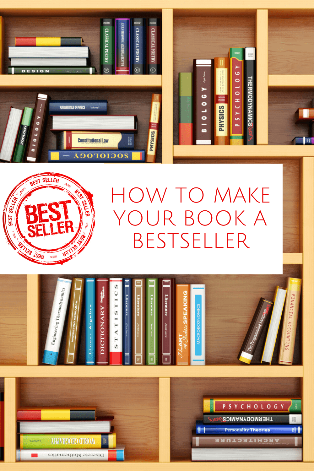 How to make your book a bestseller