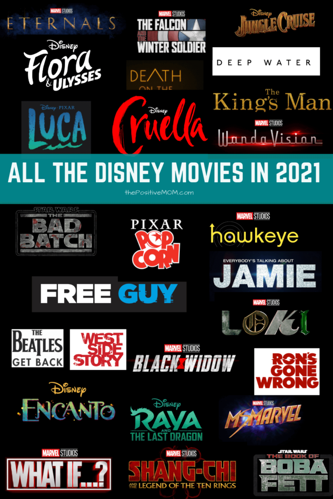 All the Disney movies coming out in 2021