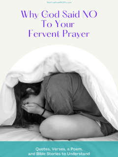 Why God Said NO To Your Fervent Prayer