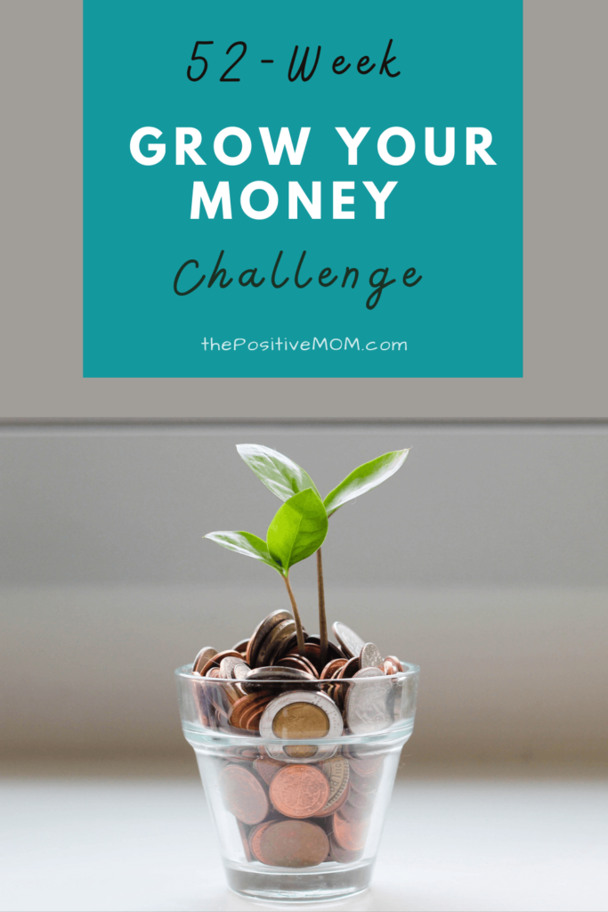 The 52-week grow your money challenge for saving money