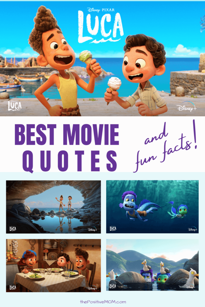 Disney Pixar LUCA Quotes and Fun Facts