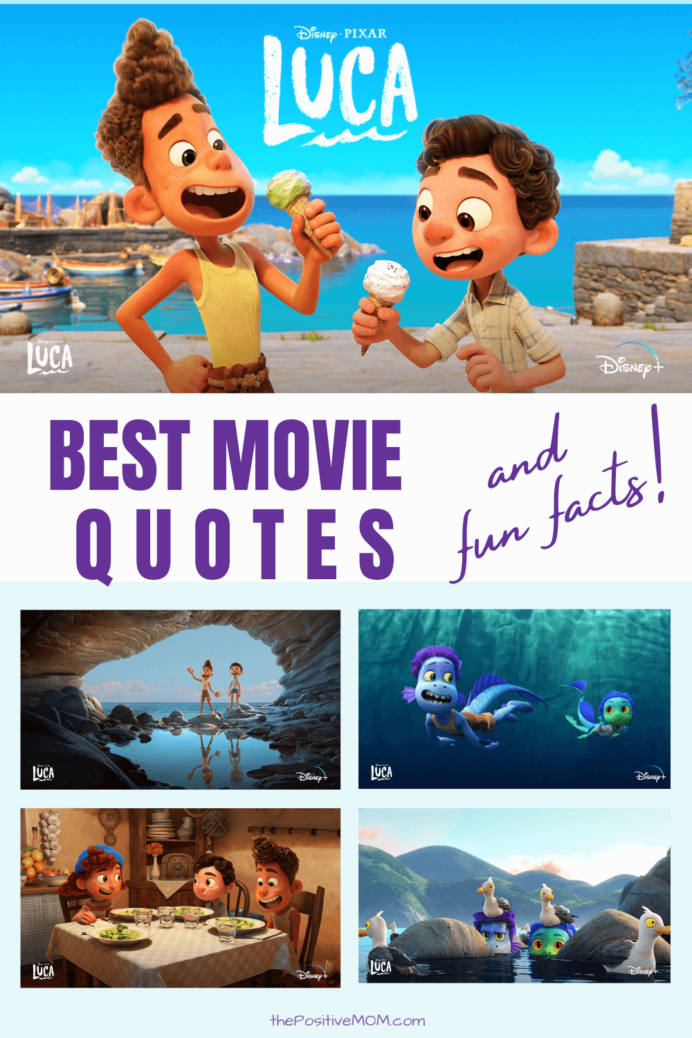 The Best Disney Pixar LUCA Quotes, Movie Review, and FUN FACTS