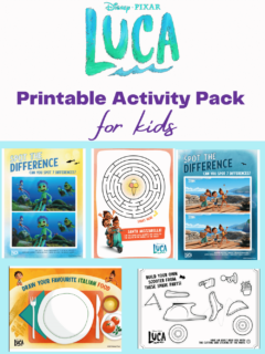 Printable LUCA Activity sheets for kids