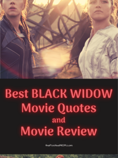 The Best Black Widow Movie Quotes and Movie Review for Moms