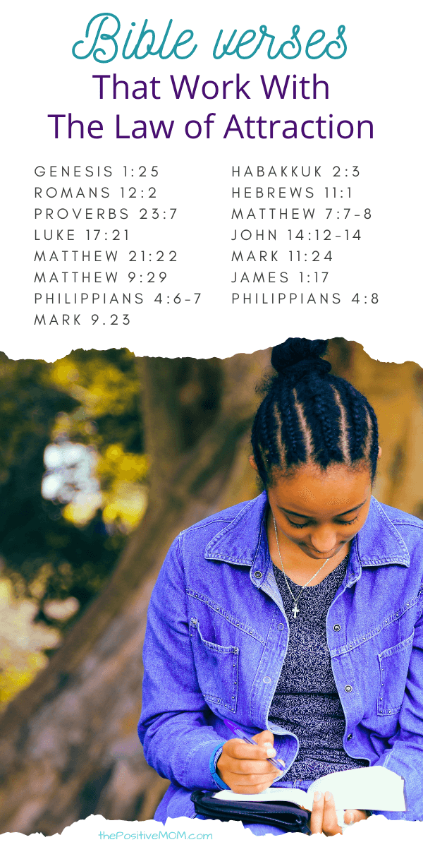 Best Bible Verses that Work with the Law of Attraction
