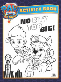 Paw Patrol The Movie activity book for kids