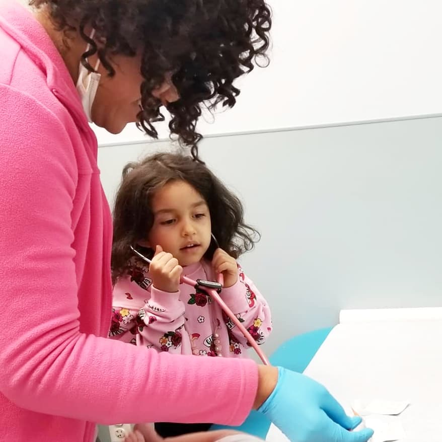 Eliana goes to the pediatrician