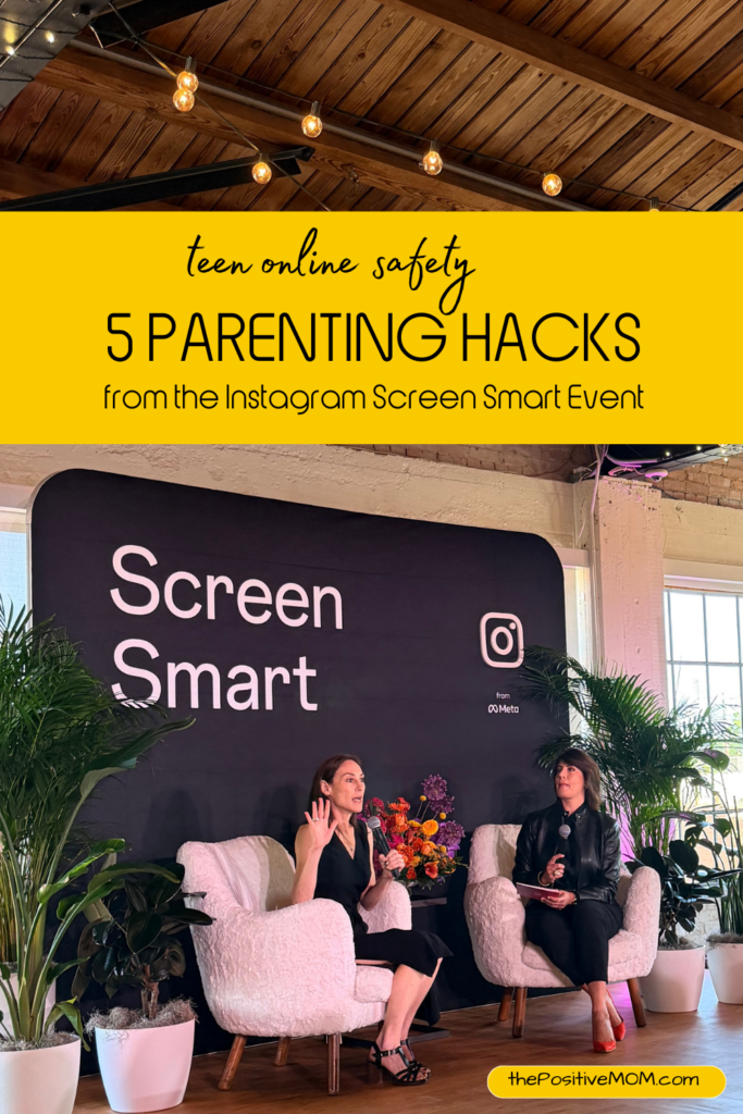 Teen online safety - 5 parenting hacks from the Instagram Screen Smart Event